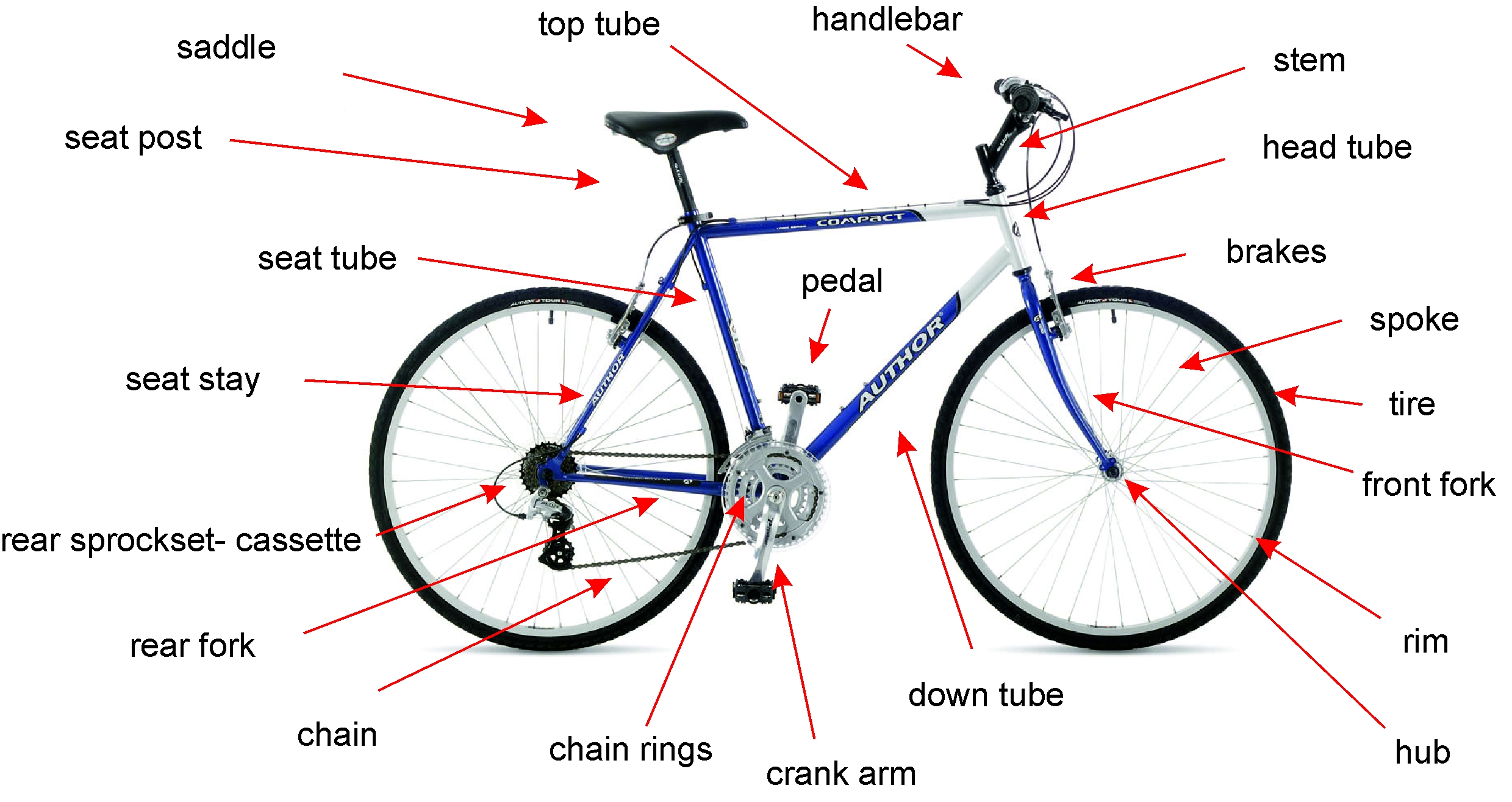 Bicycle Chain Parts Diagram